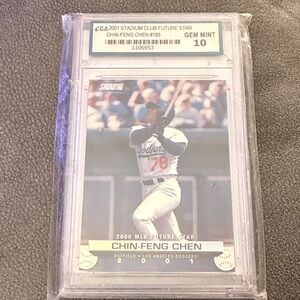 Chin-Feng Chen 2001 MLB Future Star Card